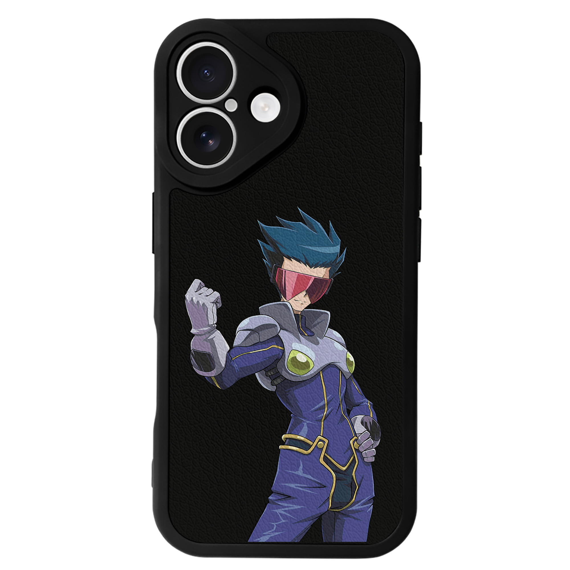遊☆戯☆王 Yu-Gi-Oh! 【iPhone 16シリーズ対応】シリコンスマホケース（レザー調） 材質：シリコン